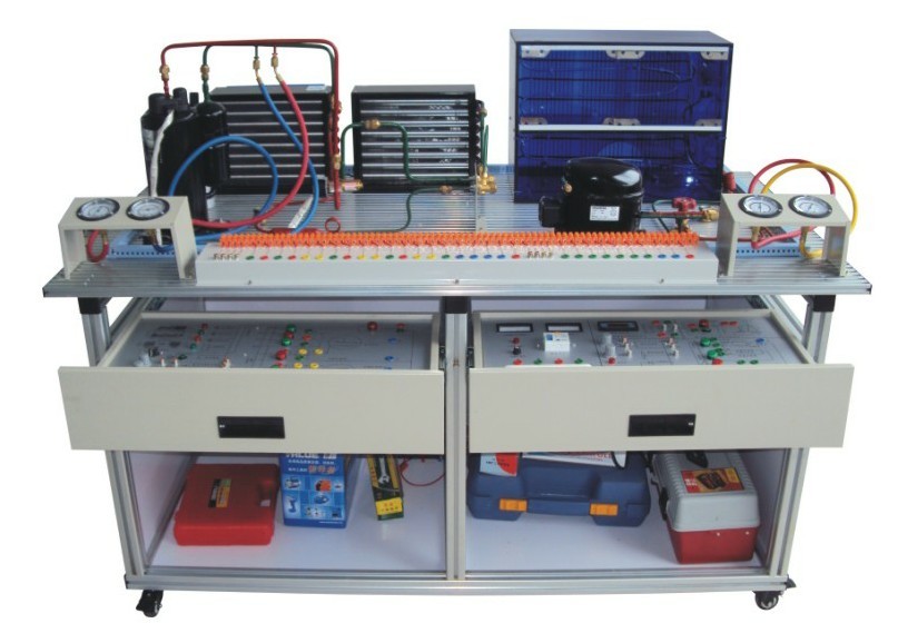 HY-9920HB空調(diào)冰箱組裝與調(diào)試實(shí)訓(xùn)考核裝置(智能考核型)  