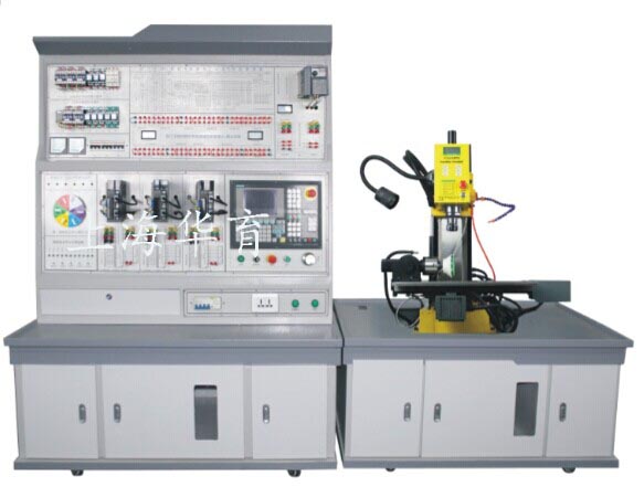  HY-800MF型數(shù)控銑床電氣控制與維修實訓臺 （配半實物、法那科系統(tǒng)）